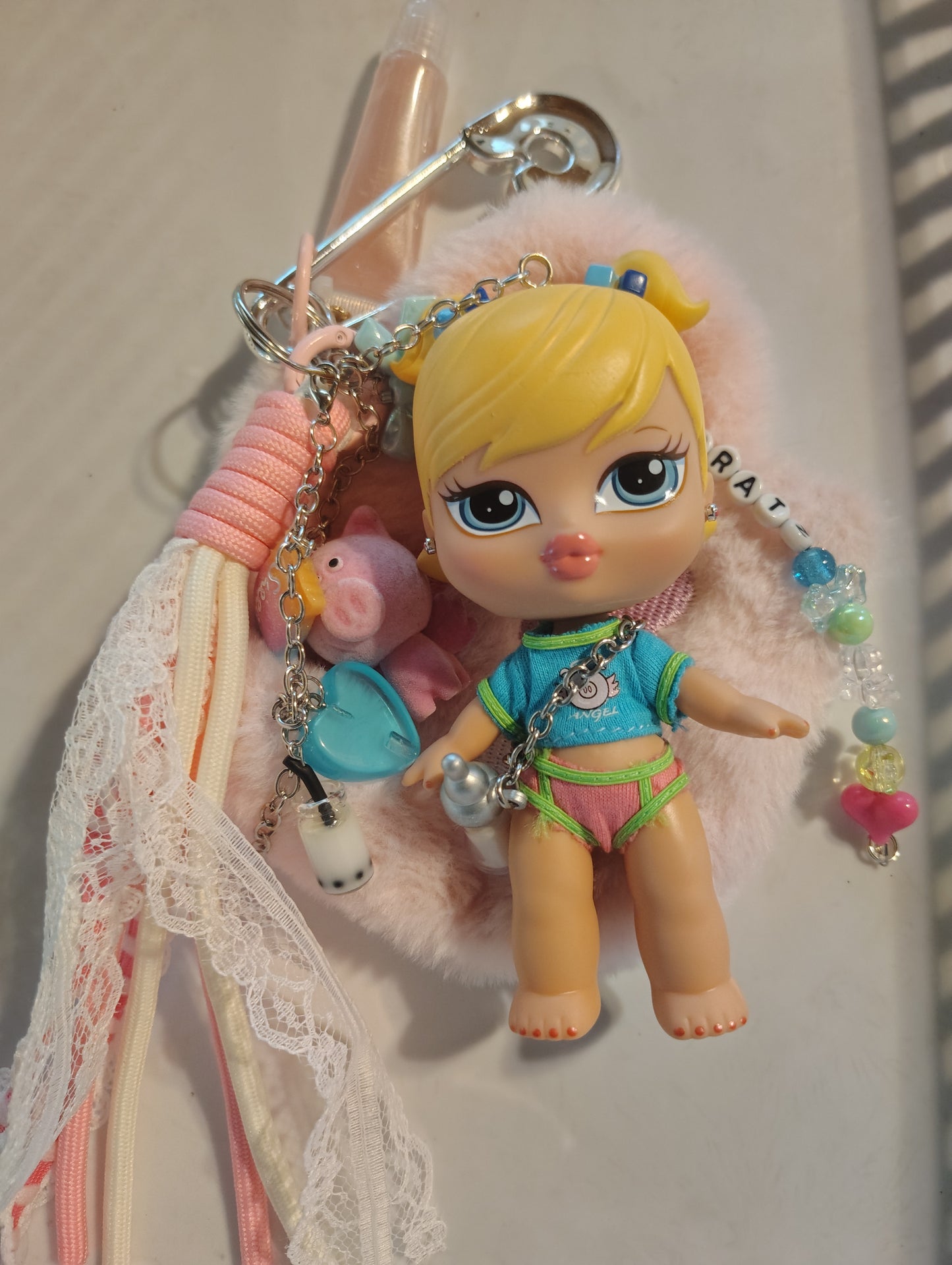 💙✨ Bratz Baby Junk Keychains – Handmade & One-of-a-Kind ✨💙