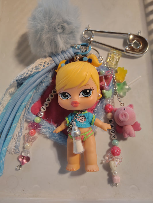 💙✨ Bratz Baby Junk Keychains – Handmade & One-of-a-Kind ✨💙